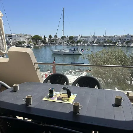 Apartment T2 Climatise 6 Couchages Avec Parking - Port Camargue - Fr-1-250-260